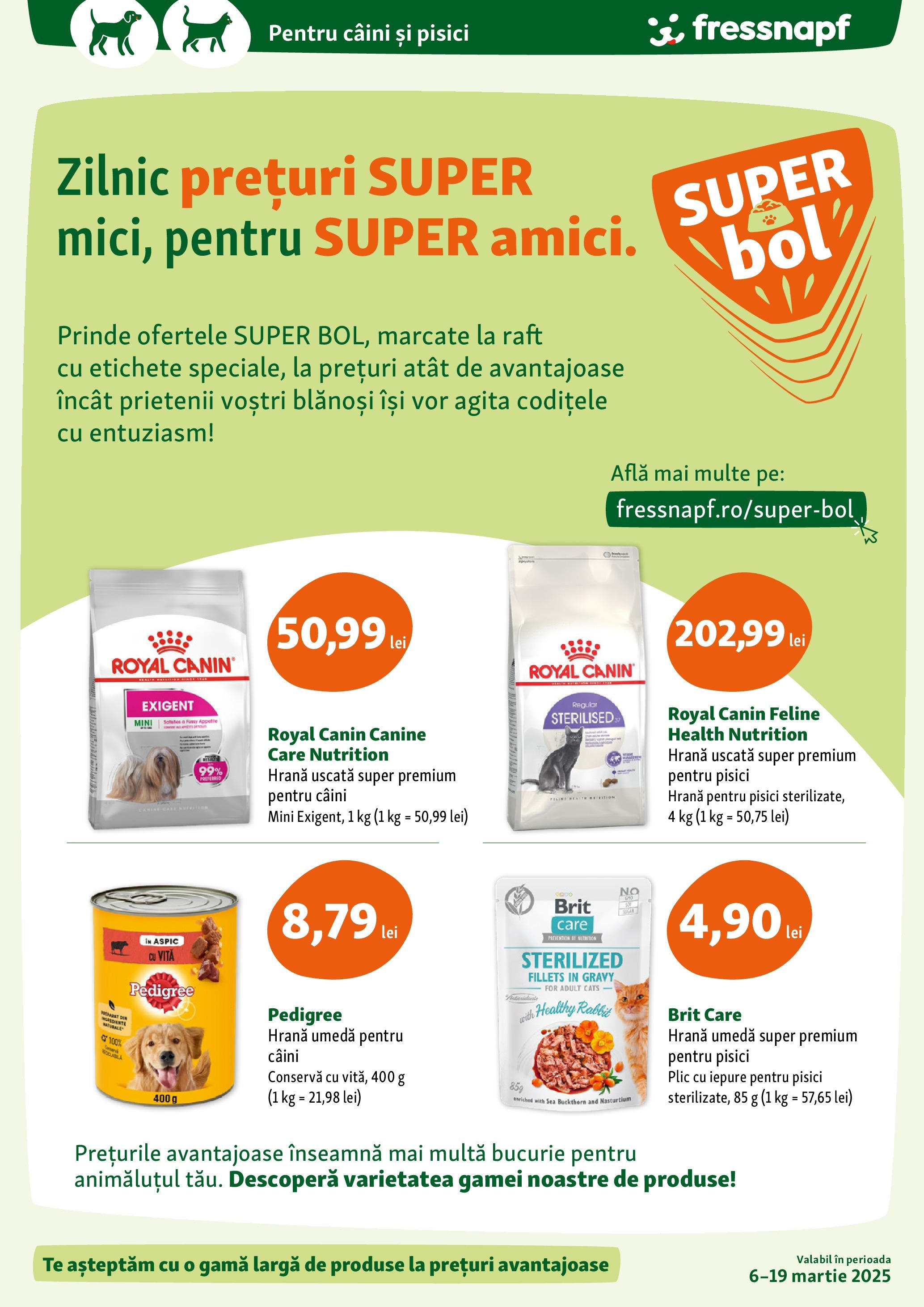 Catalog Fressnapf - Oferta 06.03.2025 - 19.03.2025 | Pagină: 4 | Produse: Hrană pentru pisici, Raft