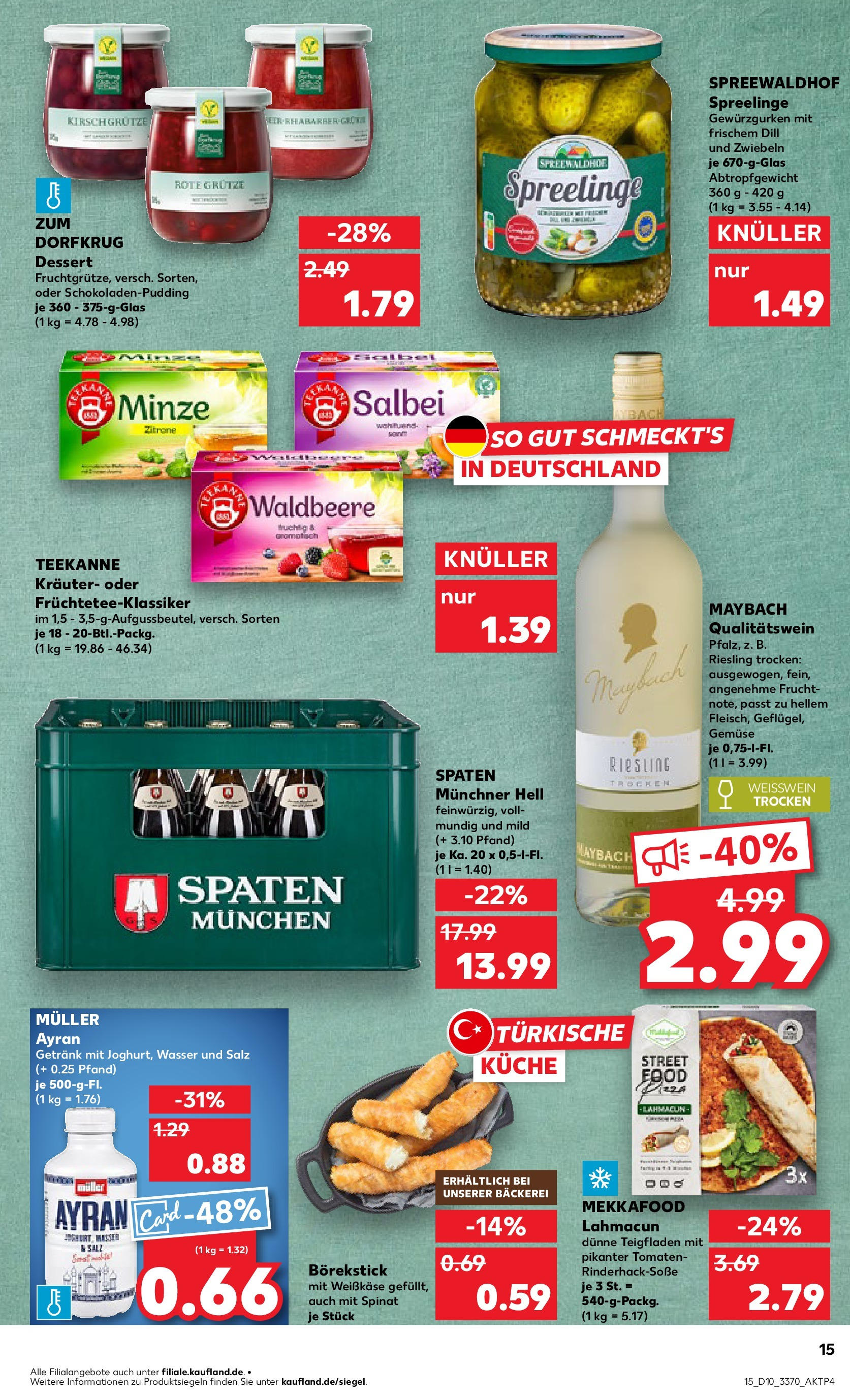 Kaufland - Prenzlau, Georg-Dreke-Ring 60 (ab 06.03.2025) » Angebote Online zum Blättern | Seite: 15 | Produkte: Küche, Gemüse, Salz, Dill