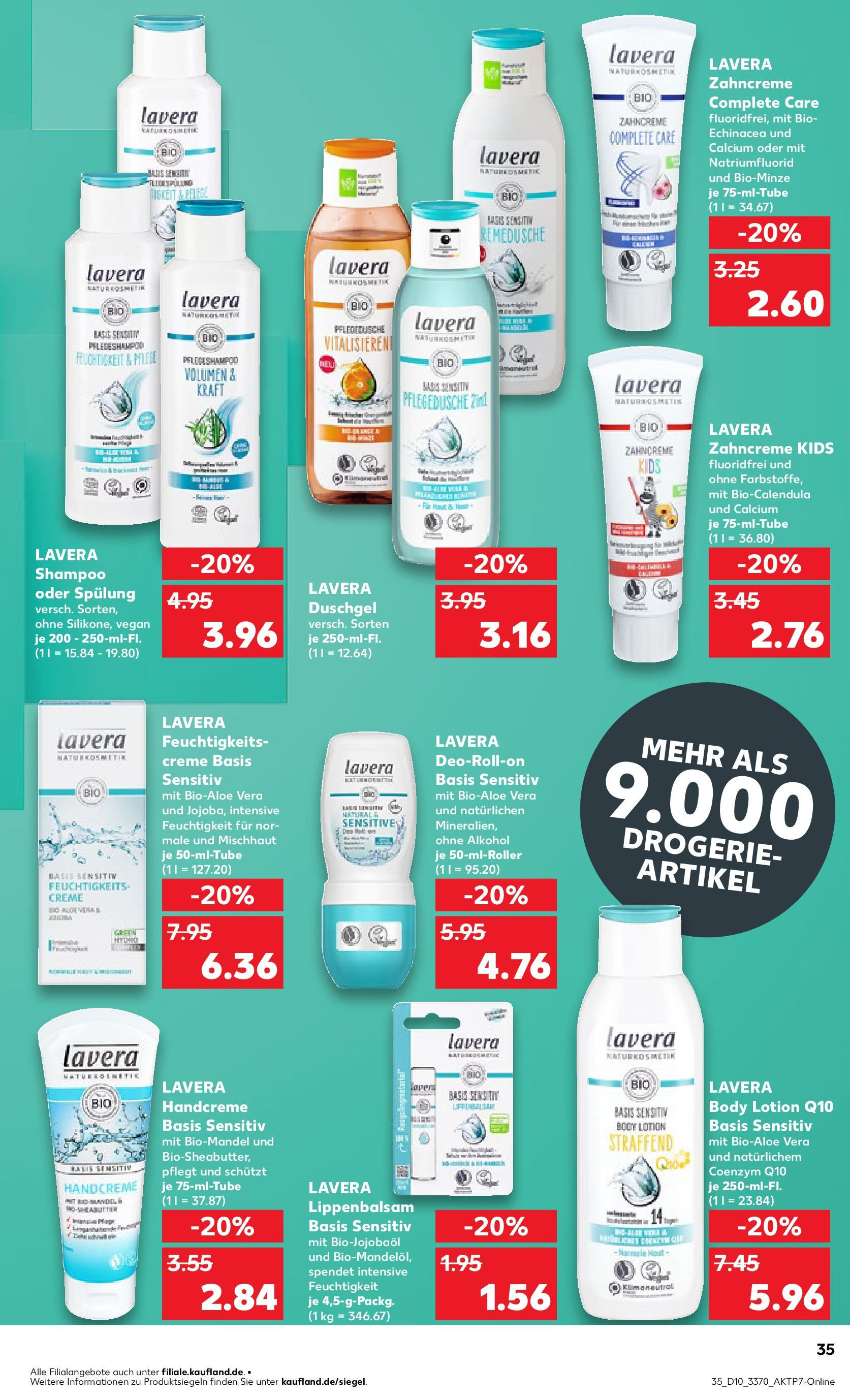 Kaufland - Prenzlau, Georg-Dreke-Ring 60 (ab 06.03.2025) » Angebote Online zum Blättern | Seite: 35 | Produkte: Shampoo, Spülung, Body Lotion, Lippenbalsam