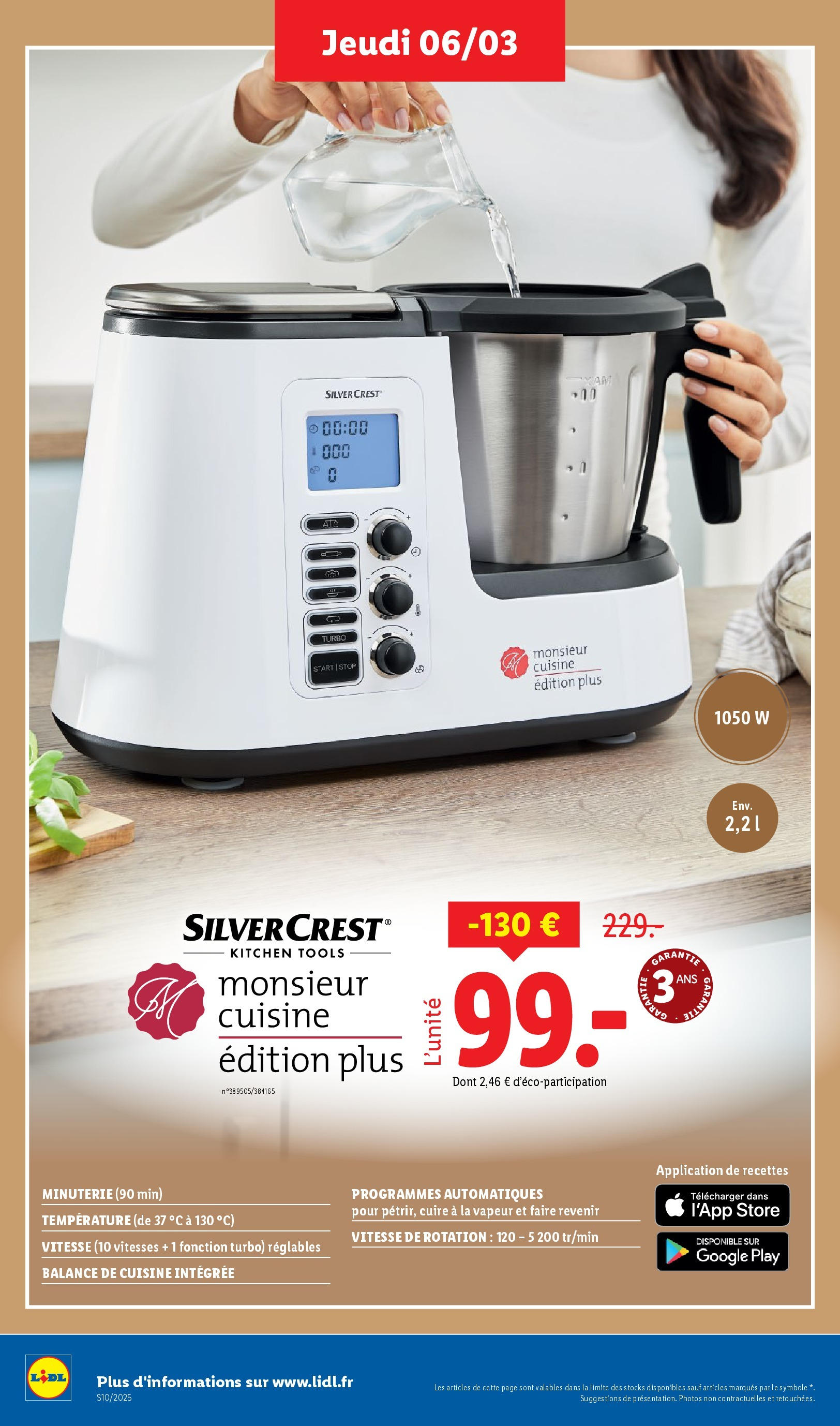 Catalogue Les bonnes affaires sont chez Lidl ! Découvrez une sélection de produits à petits prix, page 00030