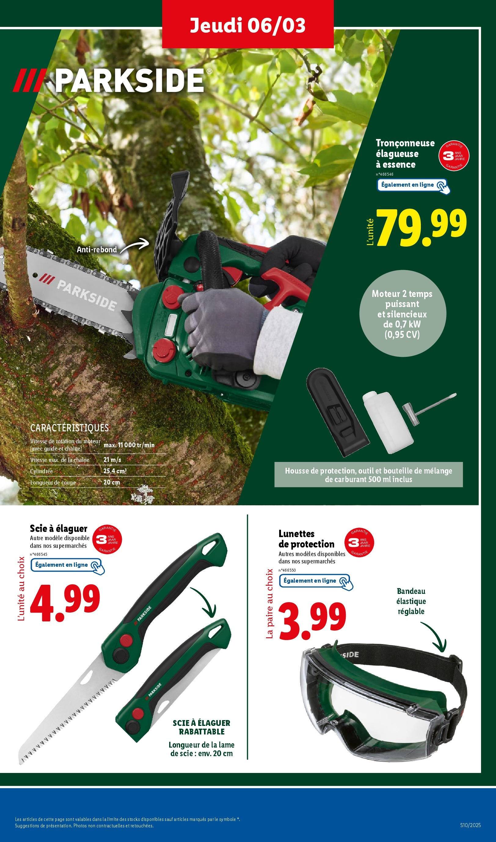 Catalogue Les bonnes affaires sont chez Lidl ! Découvrez une sélection de produits à petits prix, page 00035