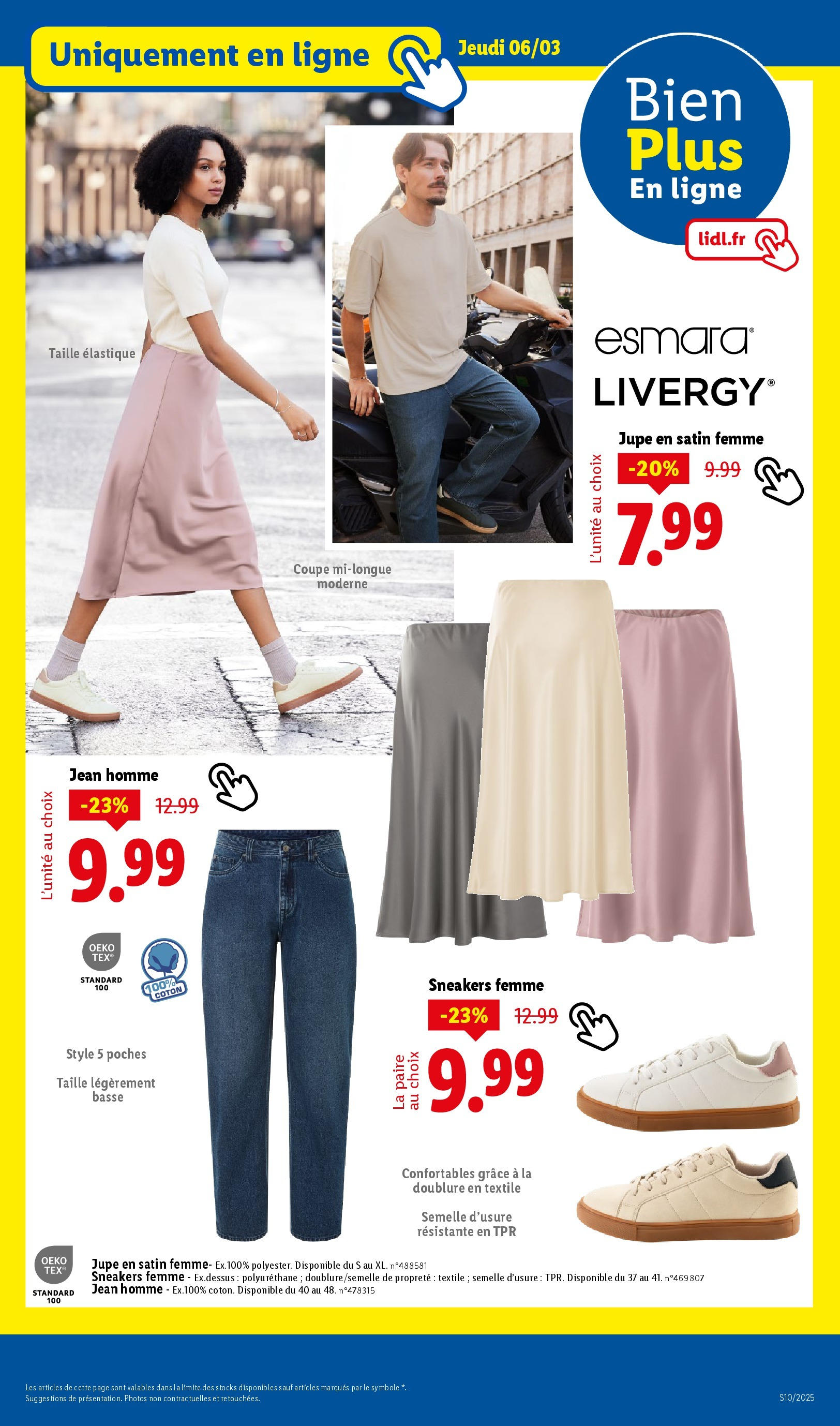 Catalogue Les bonnes affaires sont chez Lidl ! Découvrez une sélection de produits à petits prix, page 00049