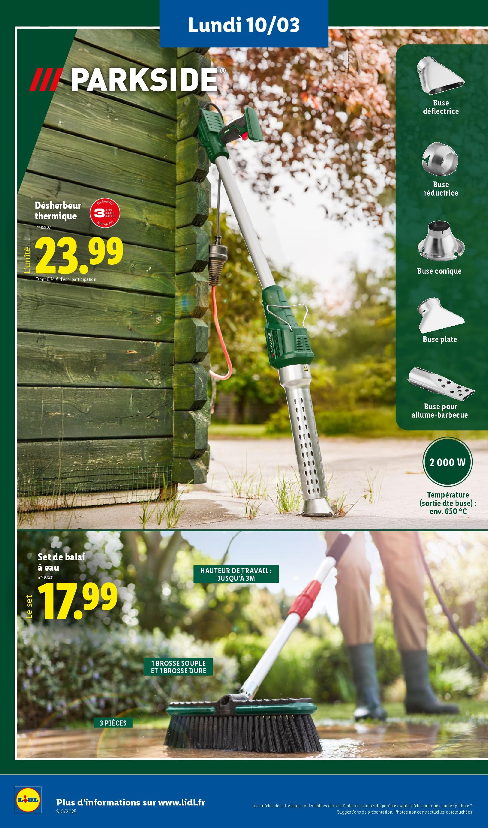 Catalogue Les bonnes affaires sont chez Lidl ! Découvrez une sélection de produits à petits prix, page 00050