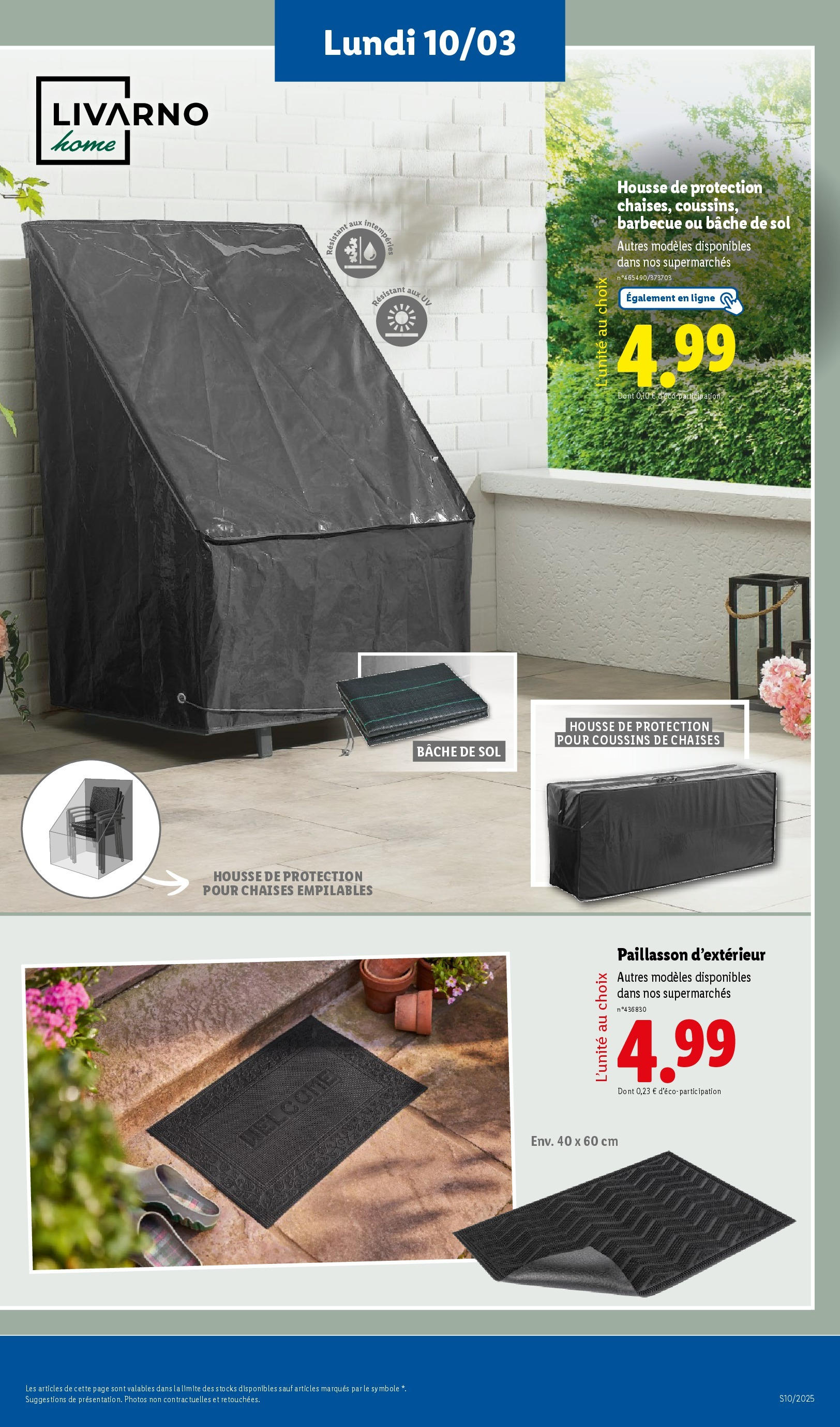 Catalogue Les bonnes affaires sont chez Lidl ! Découvrez une sélection de produits à petits prix, page 00051