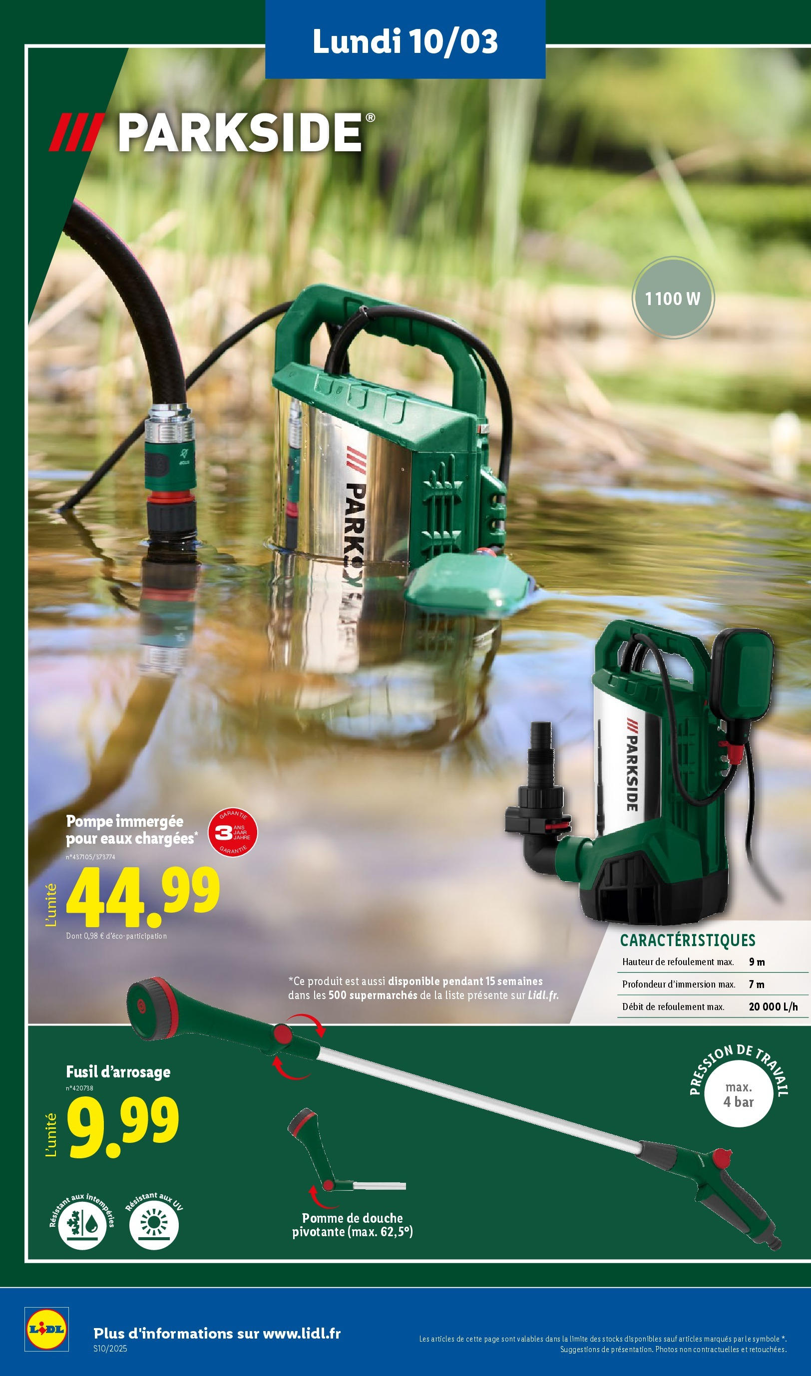 Catalogue Les bonnes affaires sont chez Lidl ! Découvrez une sélection de produits à petits prix, page 00052