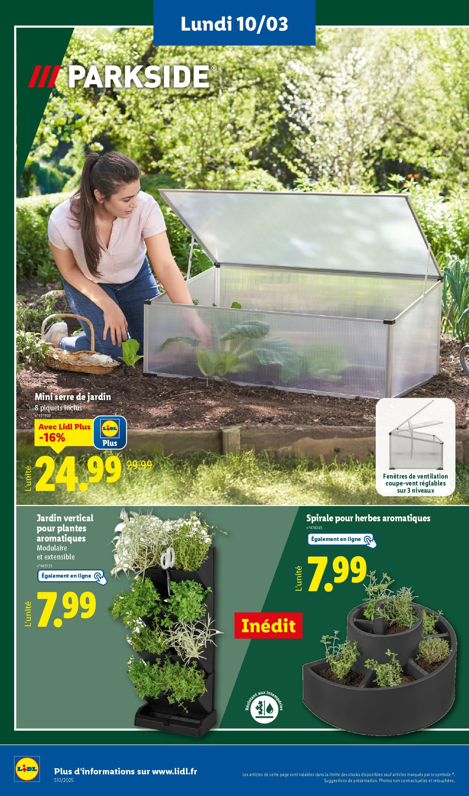 Catalogue Les bonnes affaires sont chez Lidl ! Découvrez une sélection de produits à petits prix, page 00054
