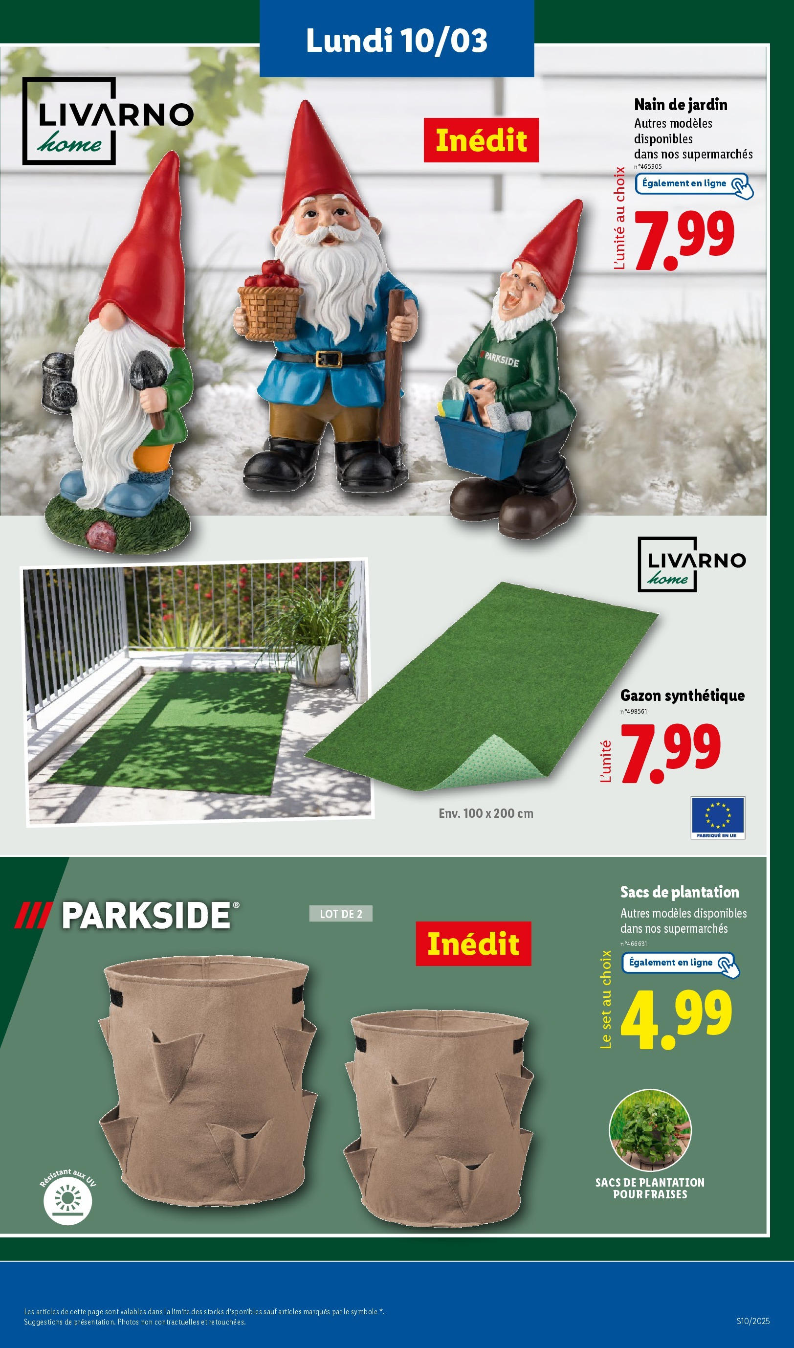 Catalogue Les bonnes affaires sont chez Lidl ! Découvrez une sélection de produits à petits prix, page 00055