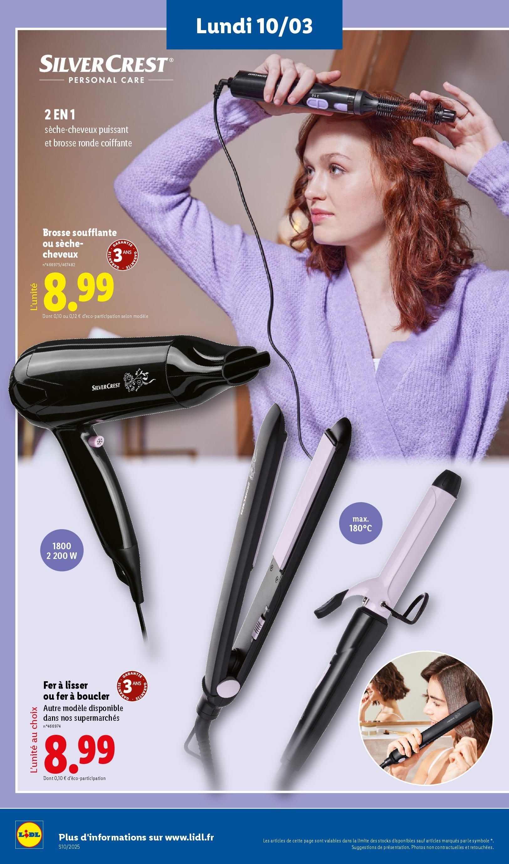 Catalogue Les bonnes affaires sont chez Lidl ! Découvrez une sélection de produits à petits prix, page 00062