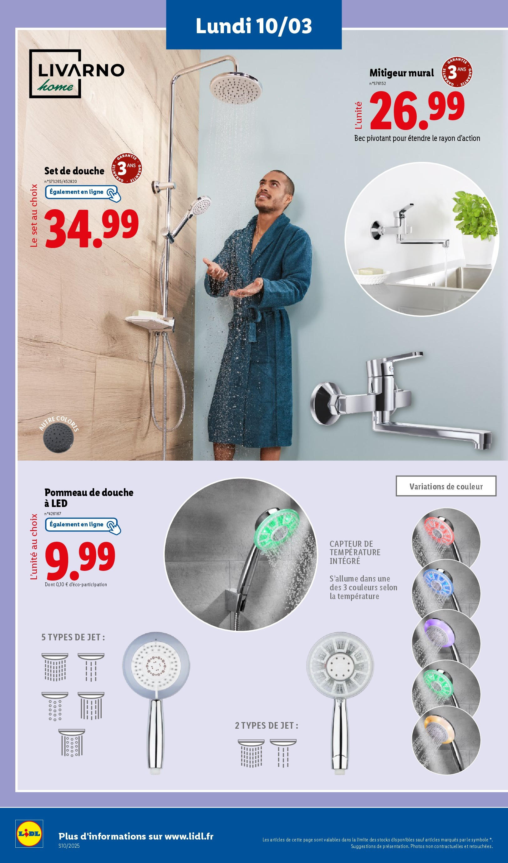 Catalogue Les bonnes affaires sont chez Lidl ! Découvrez une sélection de produits à petits prix, page 00064