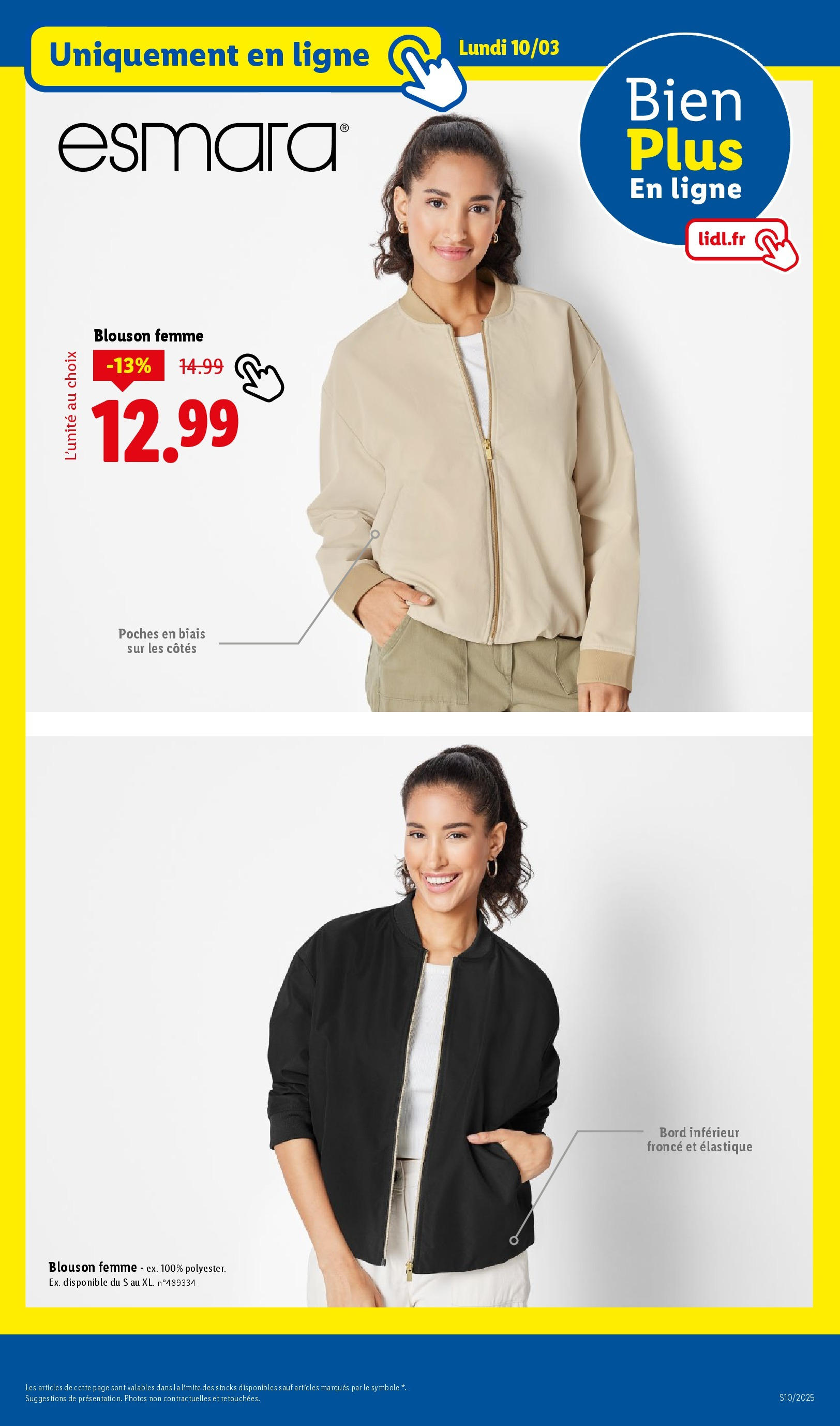 Catalogue Les bonnes affaires sont chez Lidl ! Découvrez une sélection de produits à petits prix, page 00071