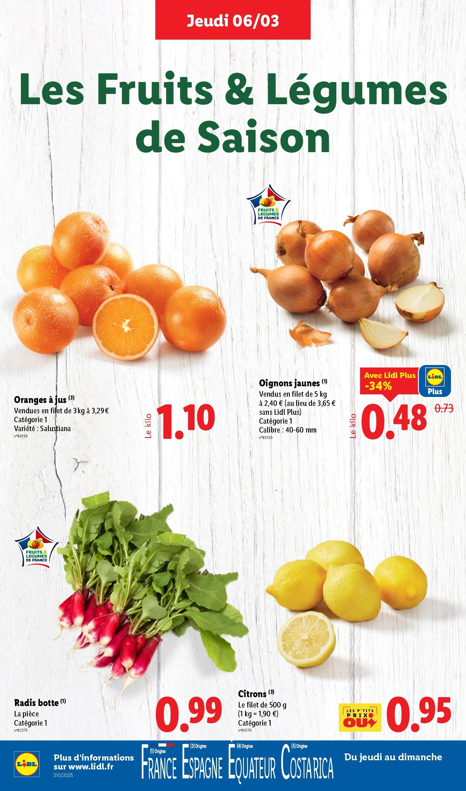 Catalogue Les bonnes affaires sont chez Lidl ! Découvrez une sélection de produits à petits prix, page 00004