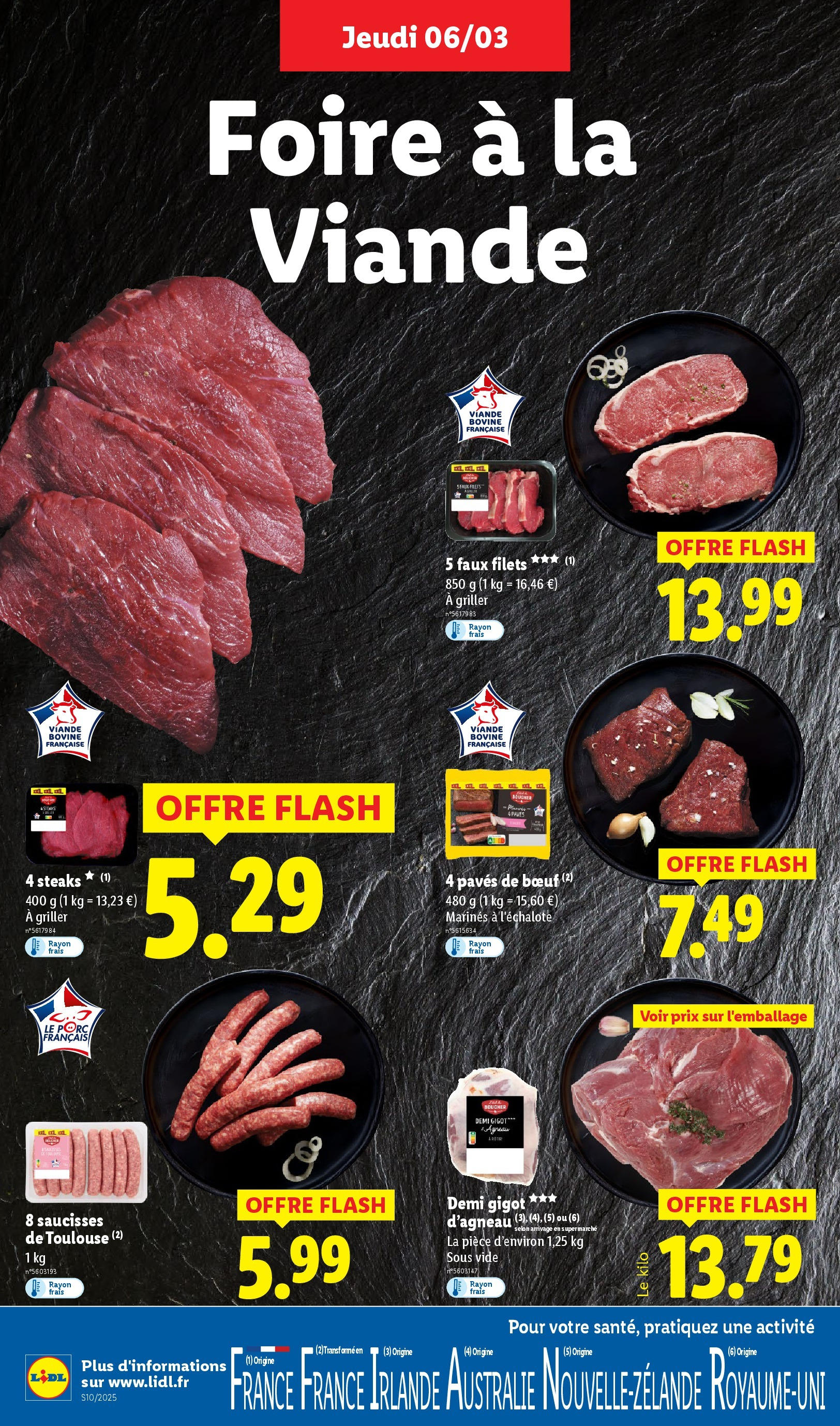 Catalogue Les bonnes affaires sont chez Lidl ! Découvrez une sélection de produits à petits prix, page 00006