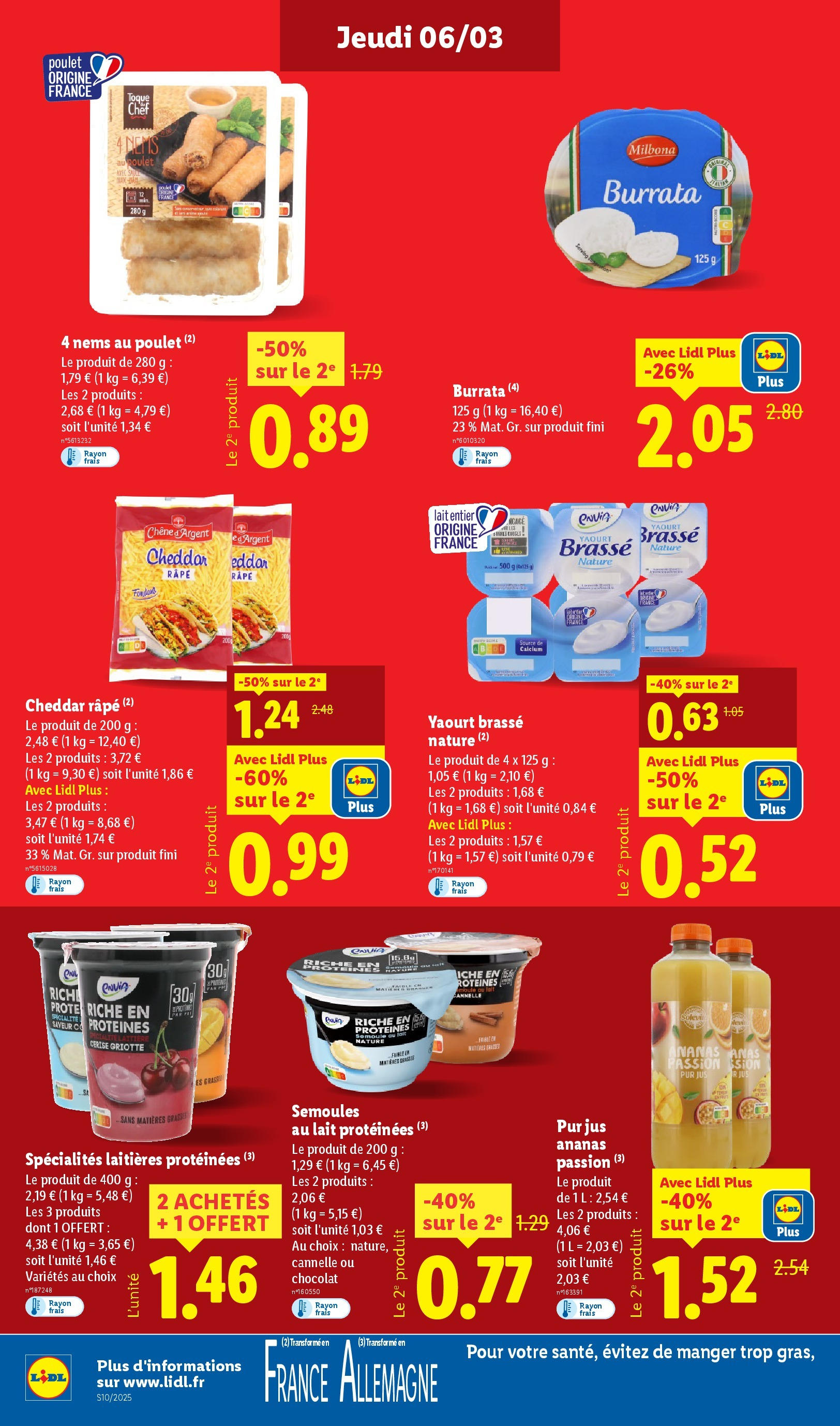 Catalogue Les bonnes affaires sont chez Lidl ! Découvrez une sélection de produits à petits prix, page 00012