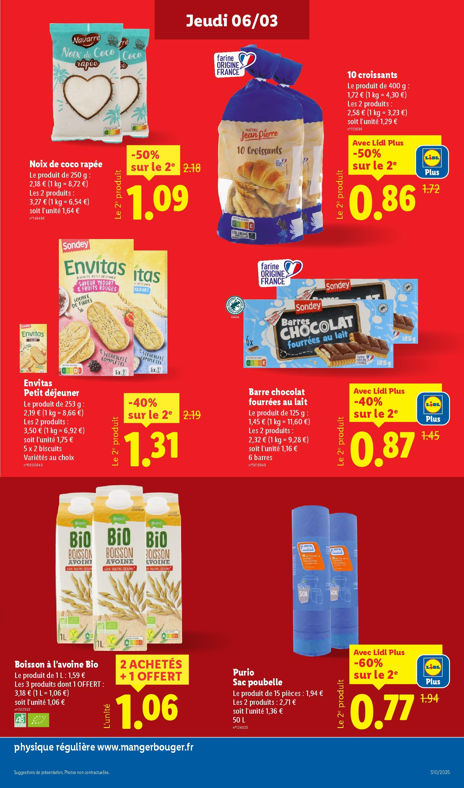 Catalogue Les bonnes affaires sont chez Lidl ! Découvrez une sélection de produits à petits prix, page 00015