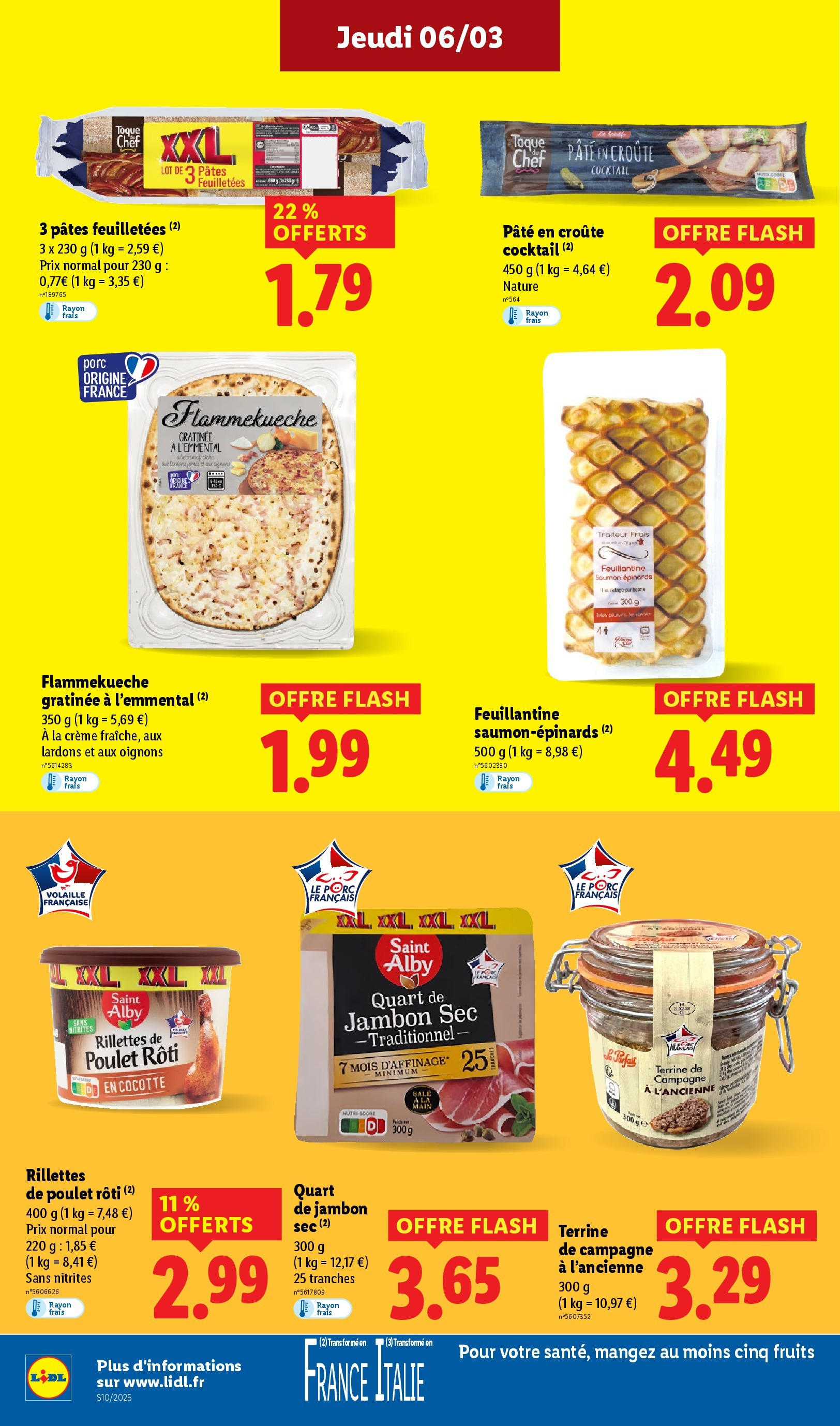 Catalogue Les bonnes affaires sont chez Lidl ! Découvrez une sélection de produits à petits prix, page 00018