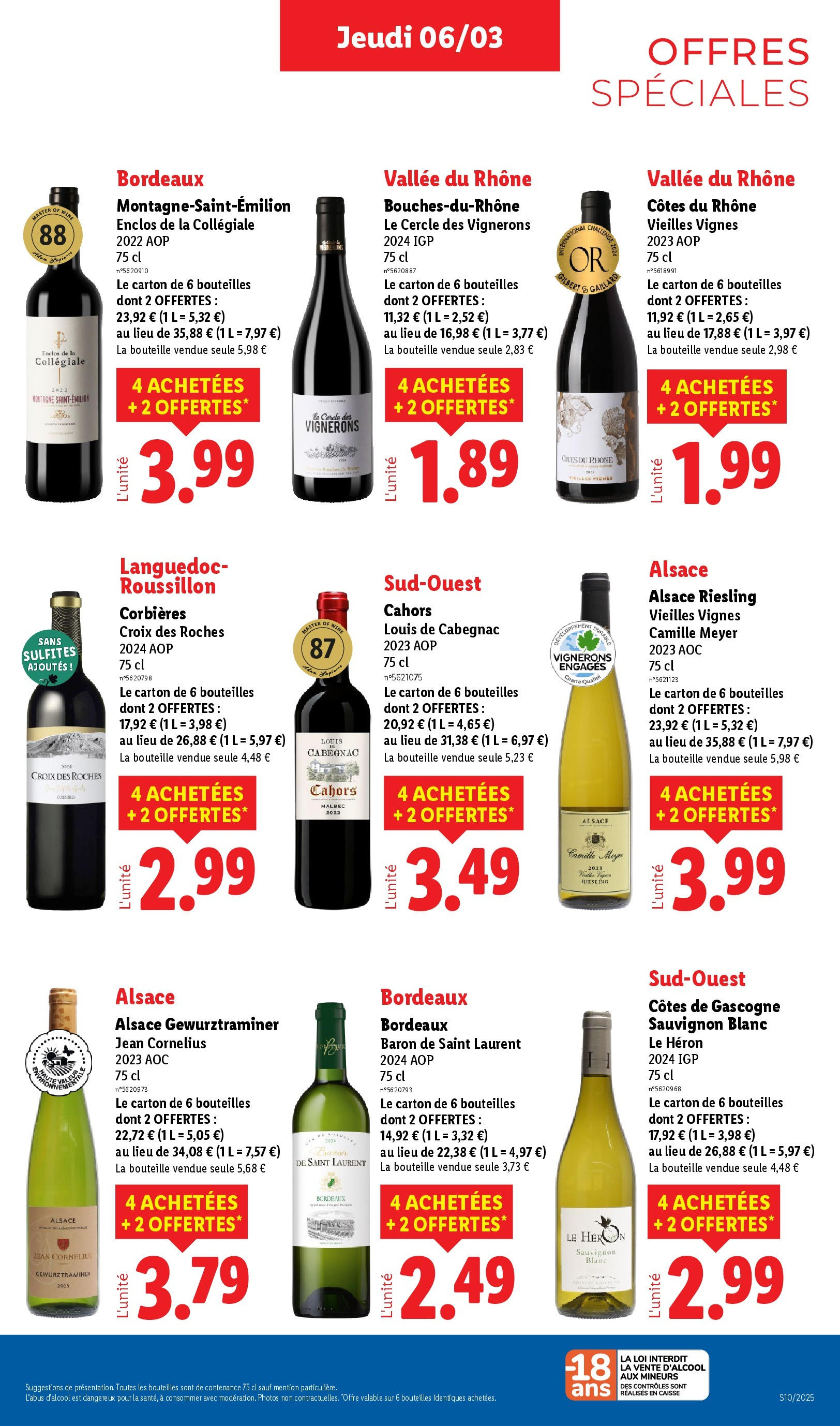Catalogue Les bonnes affaires sont chez Lidl ! Découvrez une sélection de produits à petits prix, page 00023