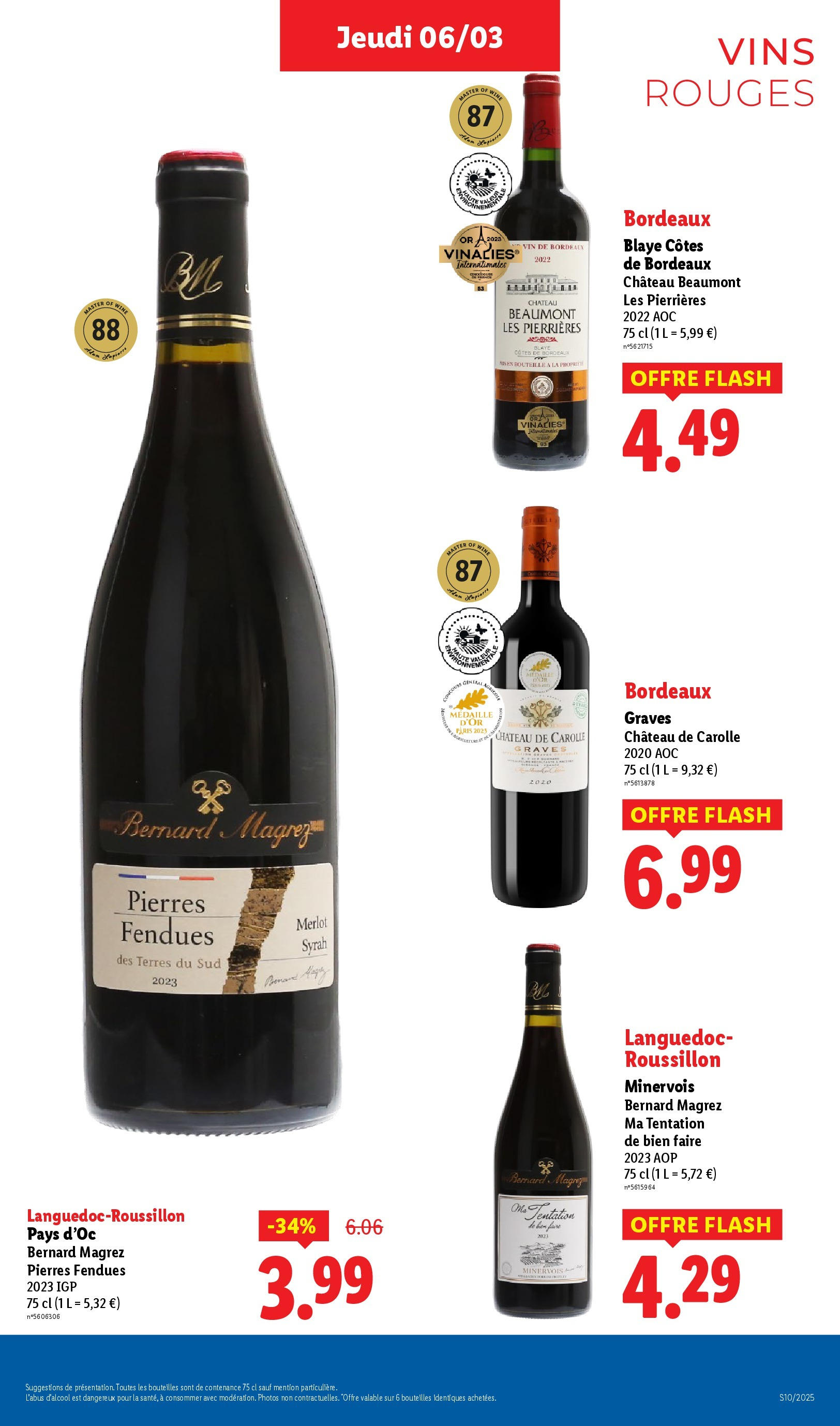 Catalogue Les bonnes affaires sont chez Lidl ! Découvrez une sélection de produits à petits prix, page 00025