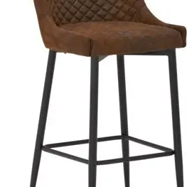 JYSK Scaun bar PEBRINGE cu spătar maro