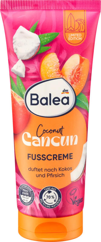 Balea Fußcreme Coconut Cancun