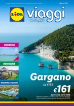 Lidl Viaggi Marzo 2025 - al 31.03.2025