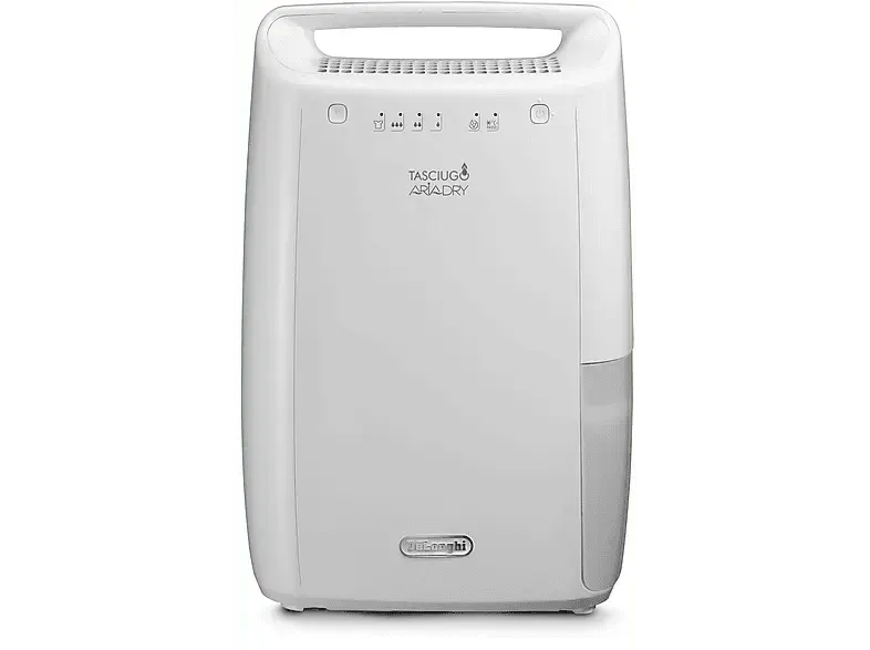 De'Longhi DEX210SF Luftentfeuchter Weiß (300 Watt, Entfeuchterleistung: 10 l/d, 45 m³)
