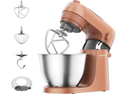 Kenwood KZM35.000RD Go Collection Küchenmaschine Clay Red (Rührschüsselkapazität: 4 l, 800 Watt)