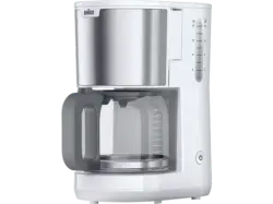 Braun KF 1500WH Pur Shine Filterkaffeemaschine Weiß