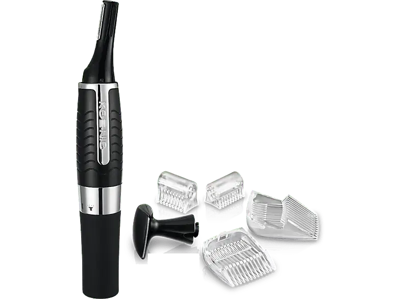 Koenic KNT 122 Nasen- und Ohrentrimmer, Schwarz, Batteriebetrieb