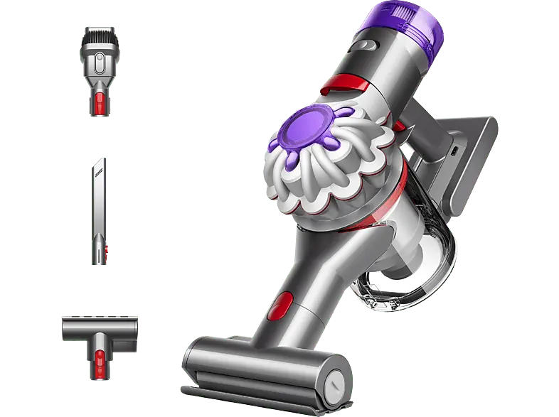 Dyson 586120-01 Car & Boat Handstaubsauger (0,54 l, Akkulaufzeit: bis zu 50 Min., Silber)