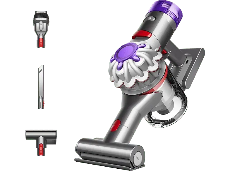 Dyson 586120-01 Car & Boat Handstaubsauger (0,54 l, Akkulaufzeit: bis zu 50 Min., Silber)