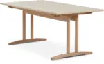 JYSK JYSK Кухненска маса AALBORG 95x180/270 цвят натурален дъб