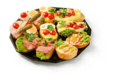 Sandwich-Br&ouml;tchen-Platte