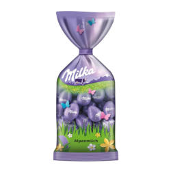 Milka Ostereier Alpenmilch