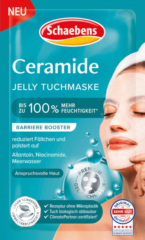 Schaebens Tuchmaske Jelly Ceramide