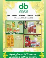 DB detersivi Offerte valide dal 01 al 31 marzo - al 31.03.2025