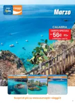 Eurospin Viaggi Marzo Calabria - al 31.03.2025