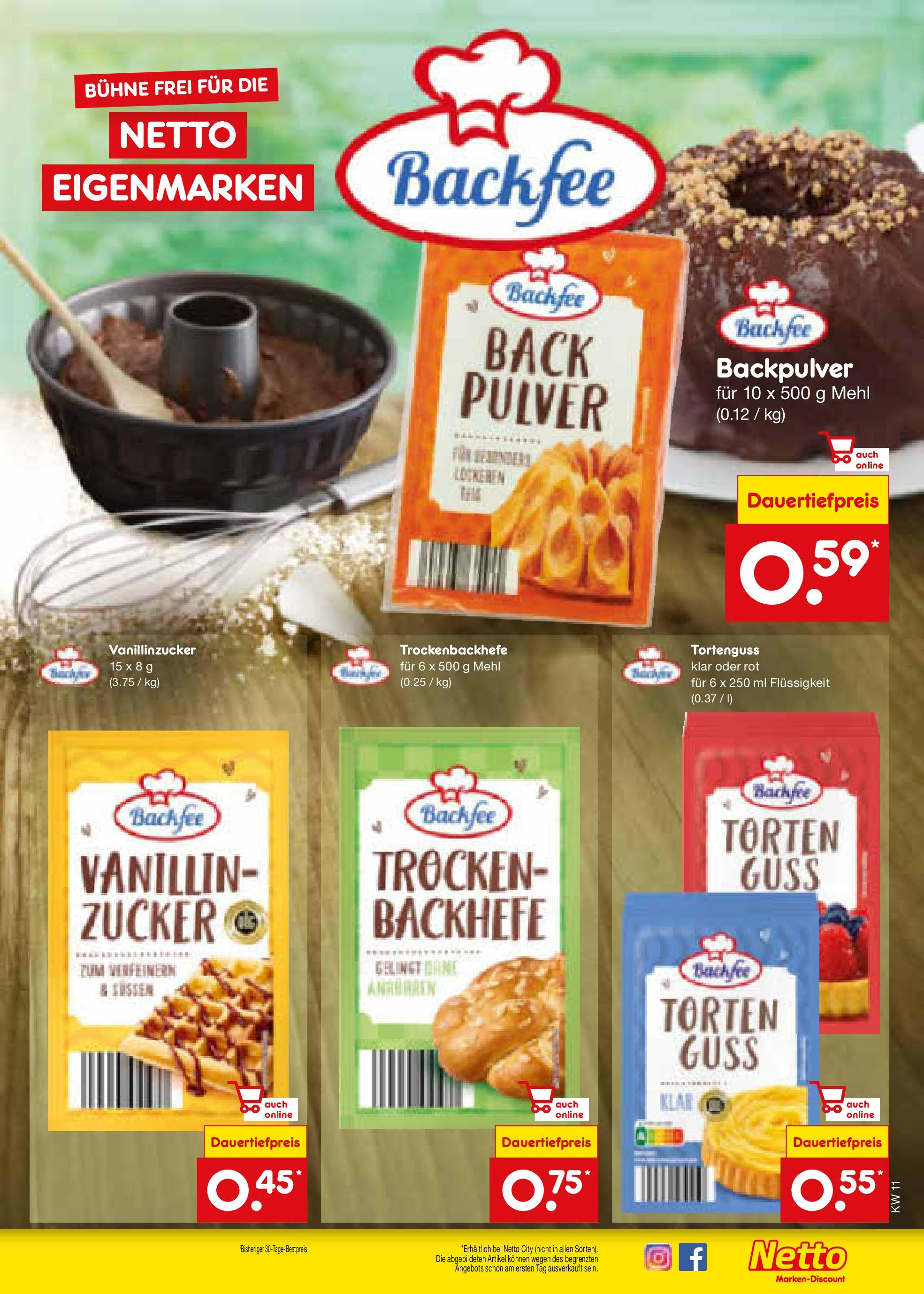 Netto Marken-Discount - Netto: Wochenangebote (ab 09.03.2025) » Angebote | Seite: 23 | Produkte: Mehl, Zucker