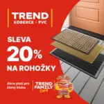Koberce Trend Rohožky se slevou 20 % pro členy TREND FAMILY! – do 16.03.2025