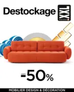 XXL Maison Dernière semaine, pour profiter d'offres exceptionnelles durant notre Déstockage : sur nos canapés, tables et meubles contemporains, et sur la déco hors du commun - au 22.03.2025