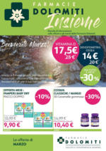 Farmacie Dolomiti Offerte di Marzo - al 31.03.2025