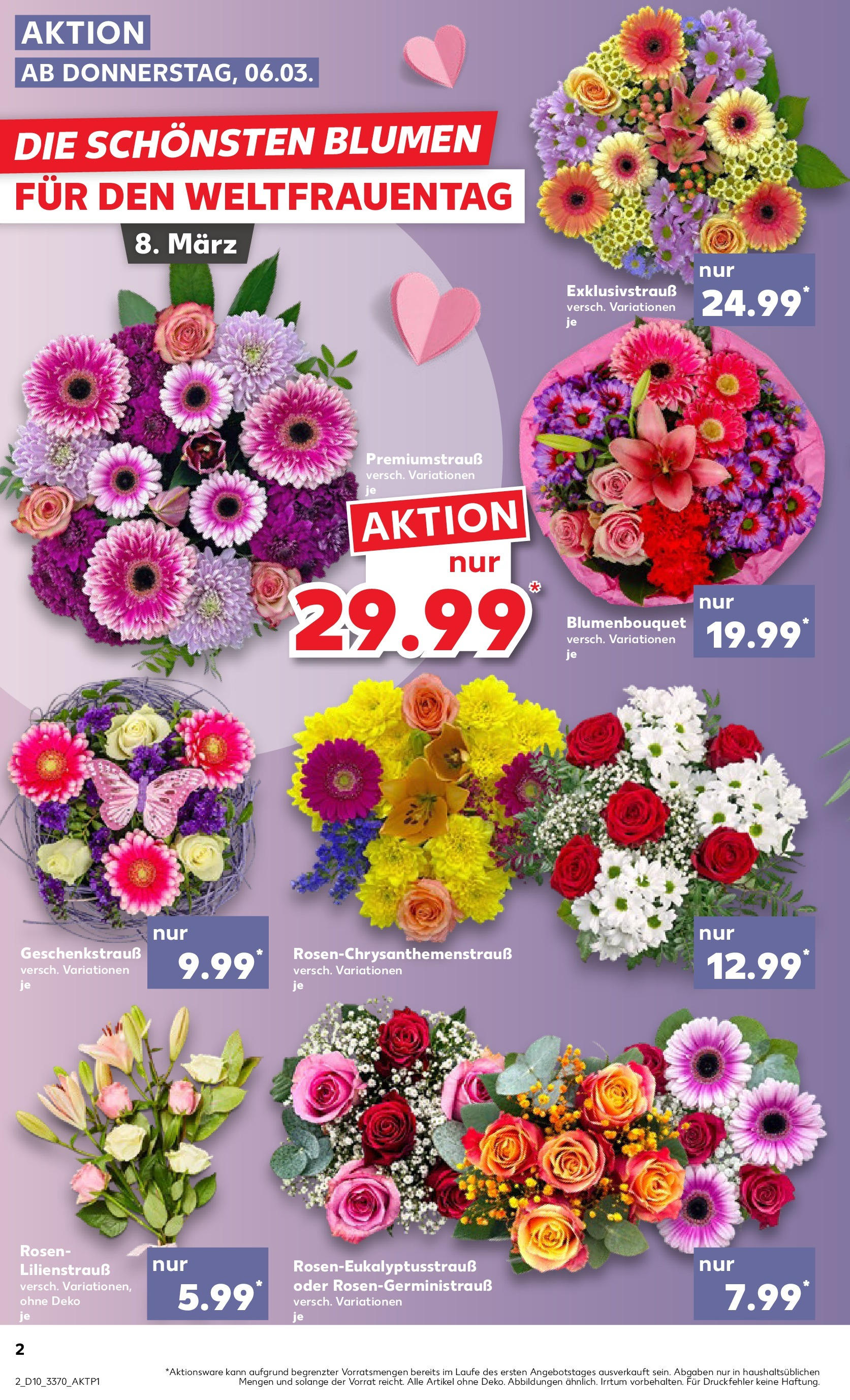 Kaufland - Prenzlau, Georg-Dreke-Ring 60 (ab 06.03.2025) » Angebote Online zum Blättern | Seite: 2 | Produkte: Blumen