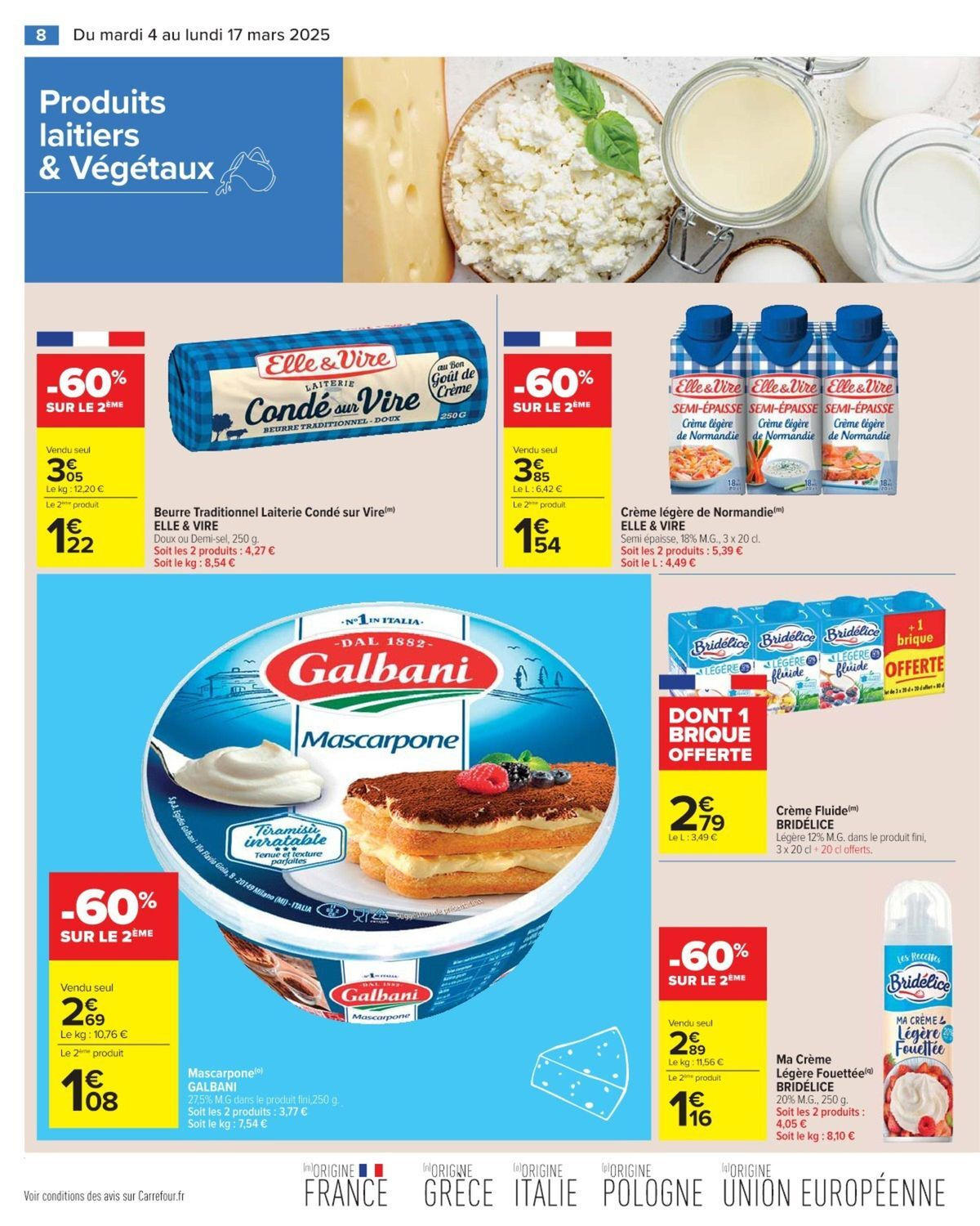 Catalogue Produits laitiers et végétaux, page 00008
