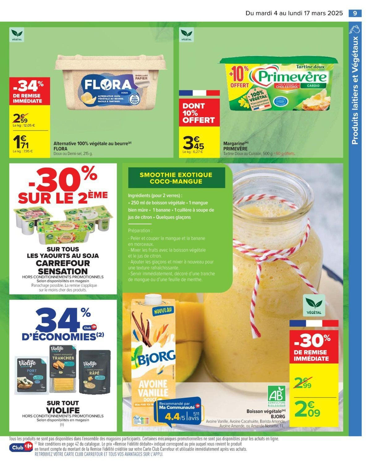 Catalogue Produits laitiers et végétaux, page 00009