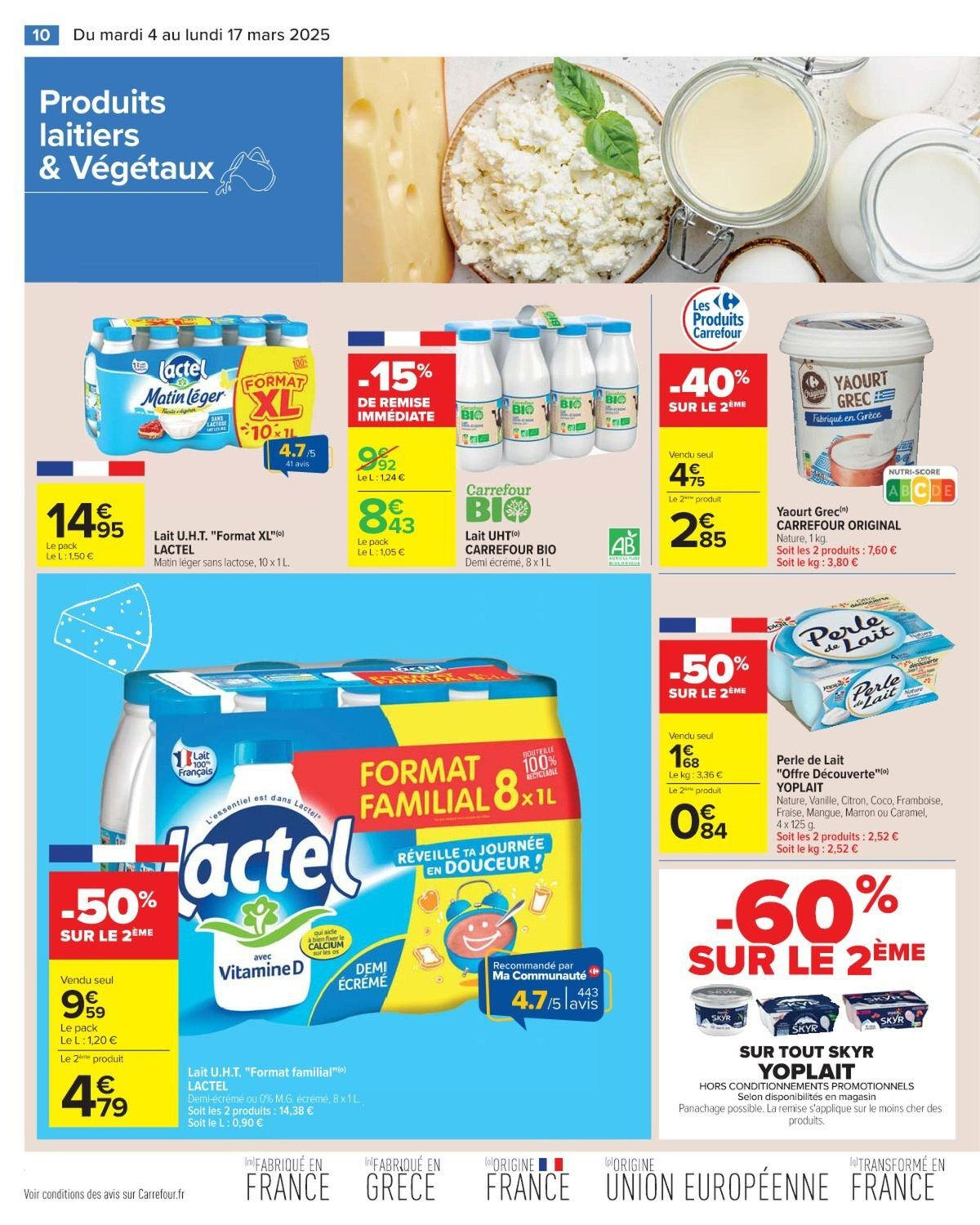 Catalogue Produits laitiers et végétaux, page 00010