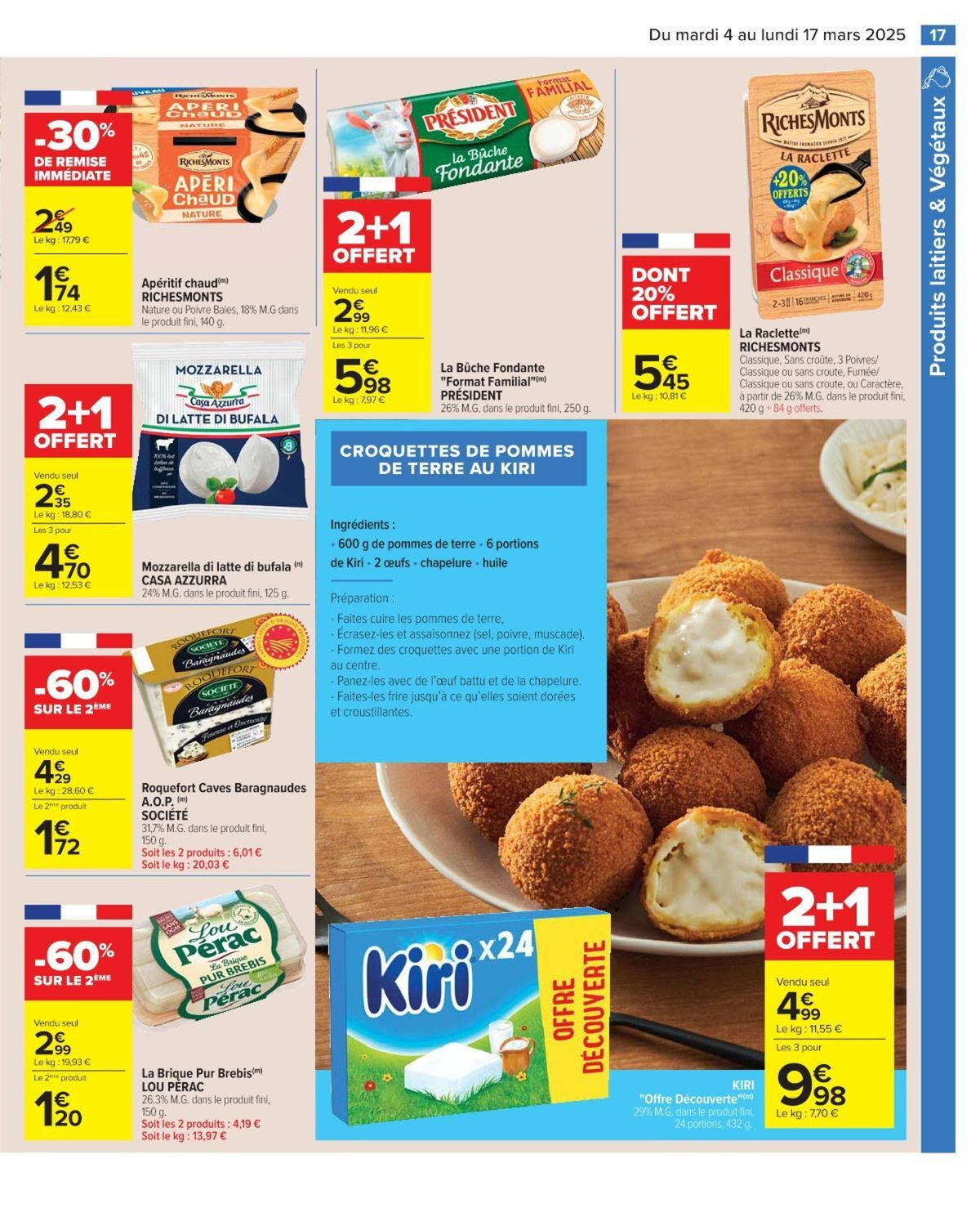 Catalogue Produits laitiers et végétaux, page 00017