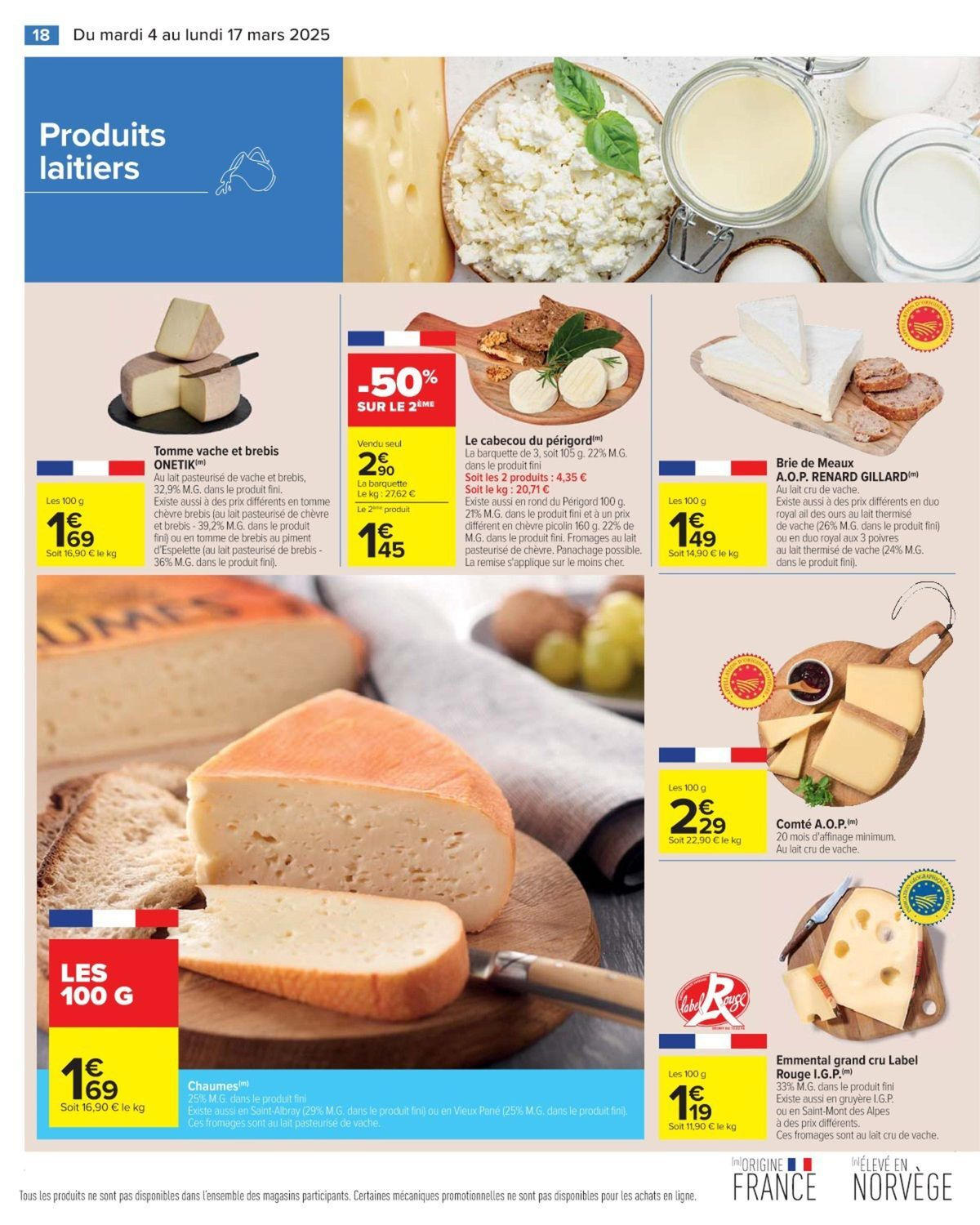 Catalogue Produits laitiers et végétaux, page 00018