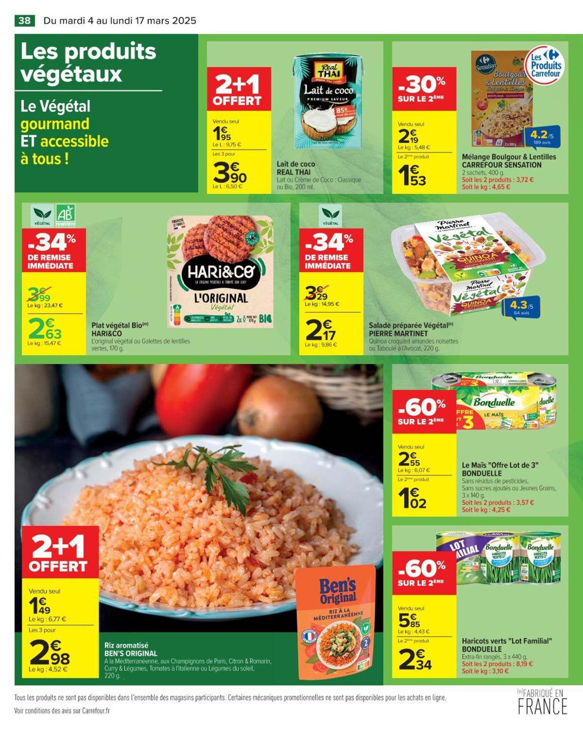 Catalogue Produits laitiers et végétaux, page 00038