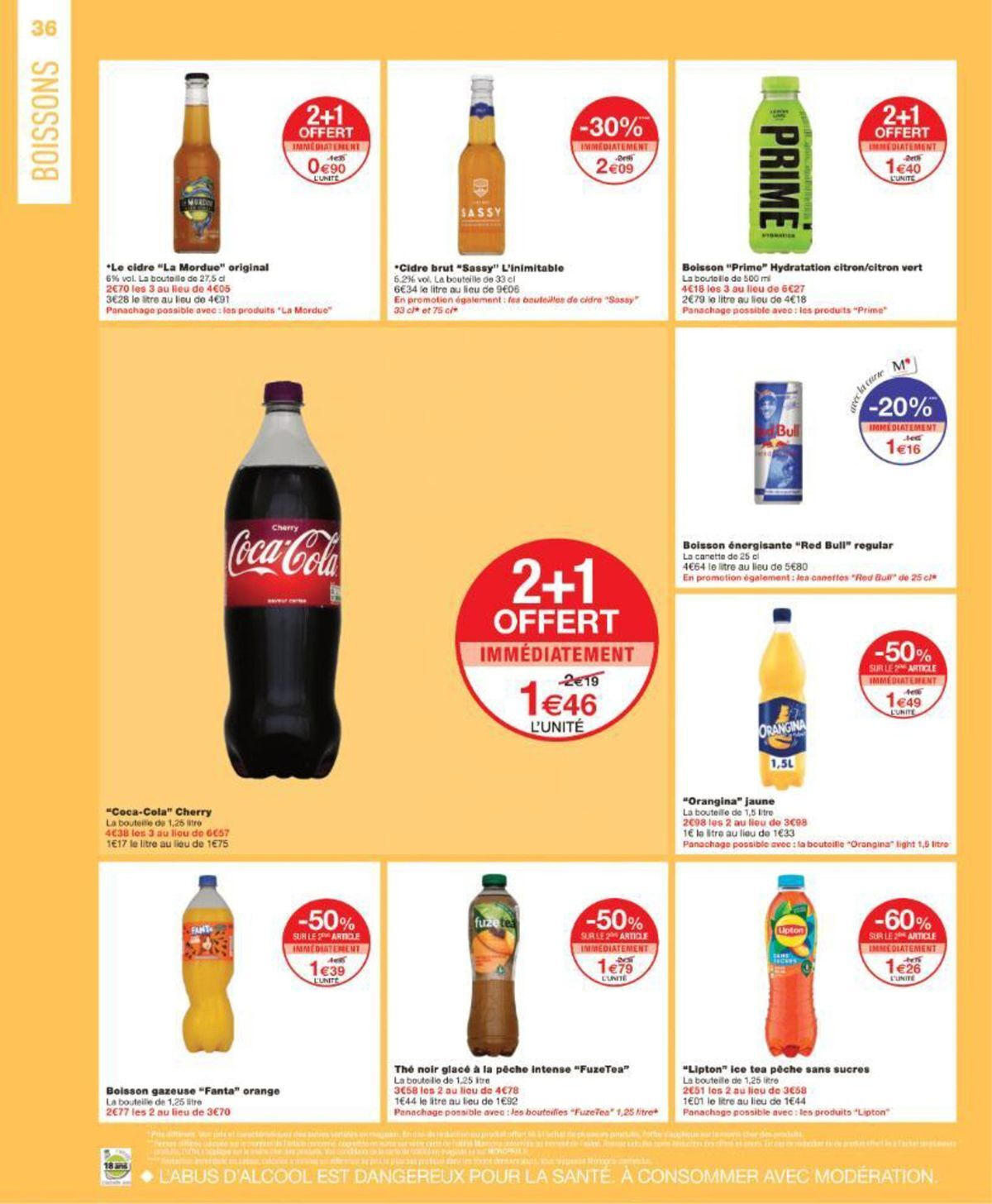Catalogue CATALOGUE PROMOTIONNEL, page 00036