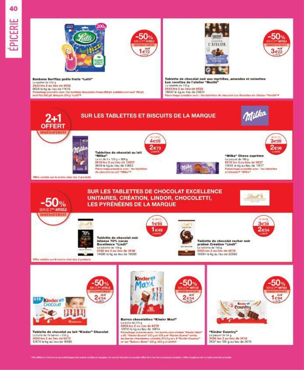 Catalogue CATALOGUE PROMOTIONNEL, page 00040