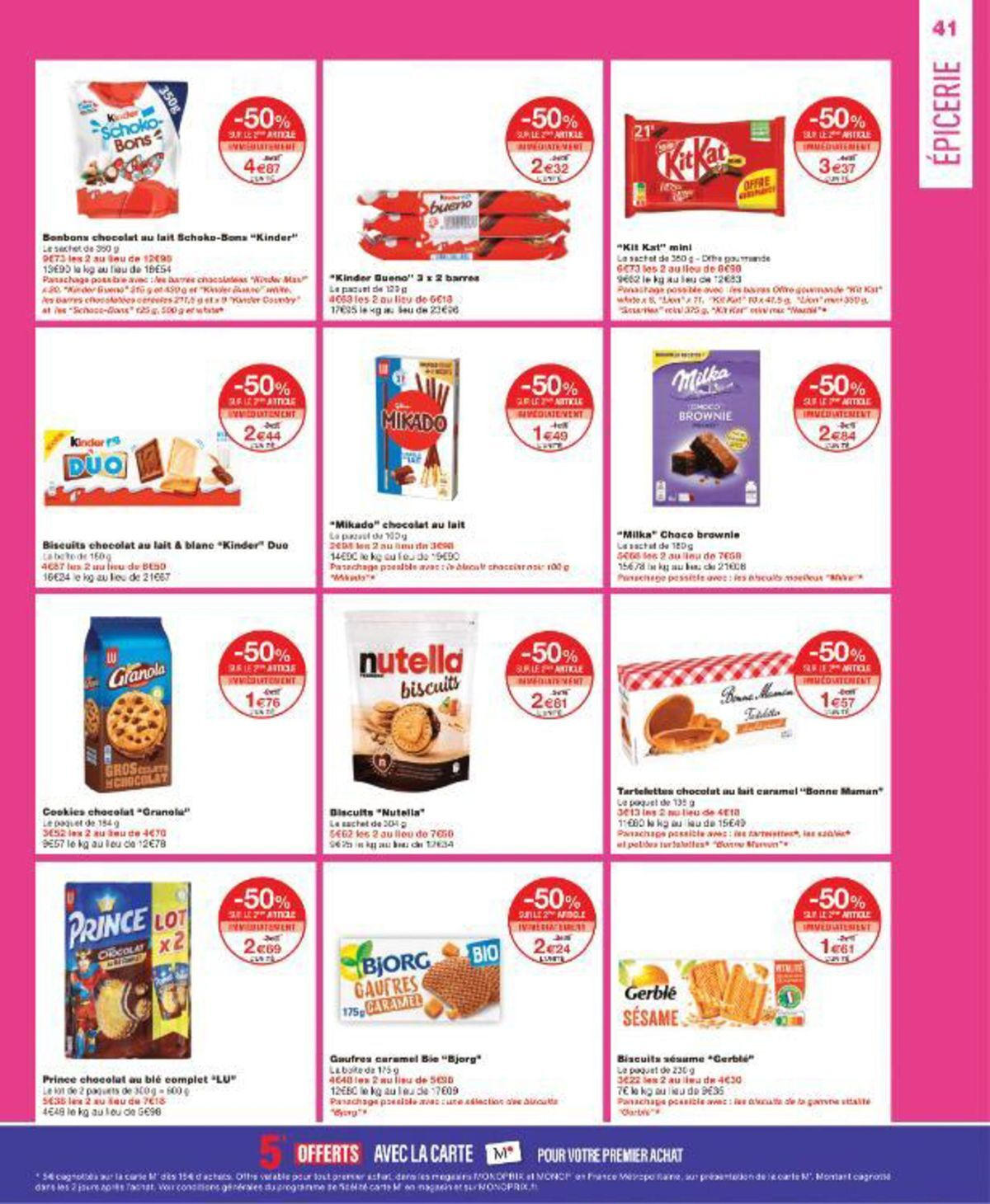 Catalogue CATALOGUE PROMOTIONNEL, page 00041